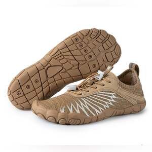 HF Lorax Signature Pro Barefoot Shoes Unisex Tan Hike Footwear Sz 40 New